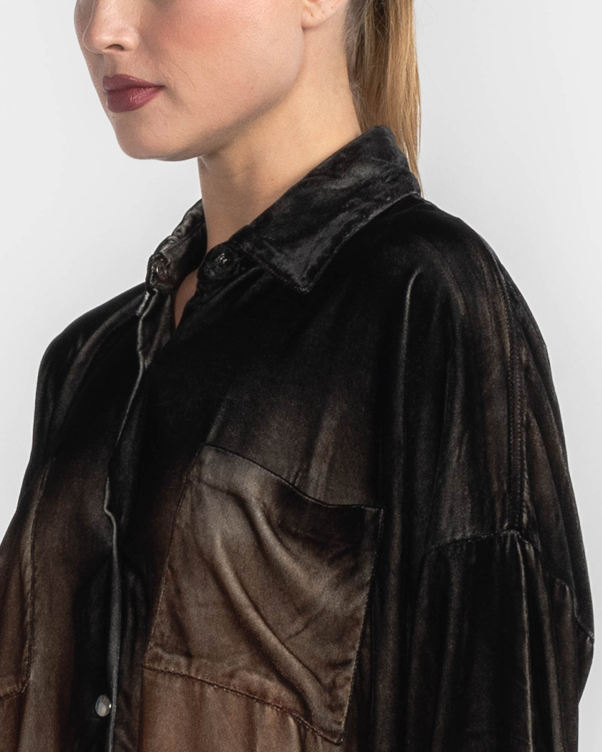 Velvet Pocket Shirt