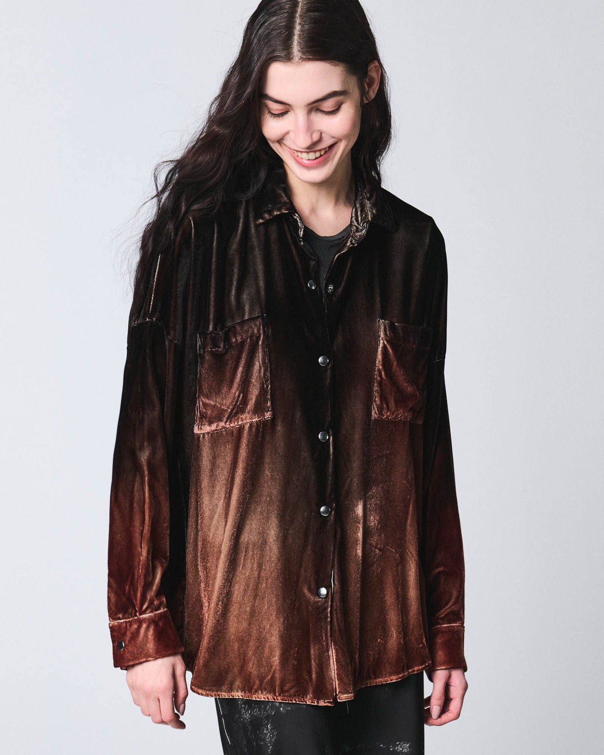 Velvet Pocket Shirt