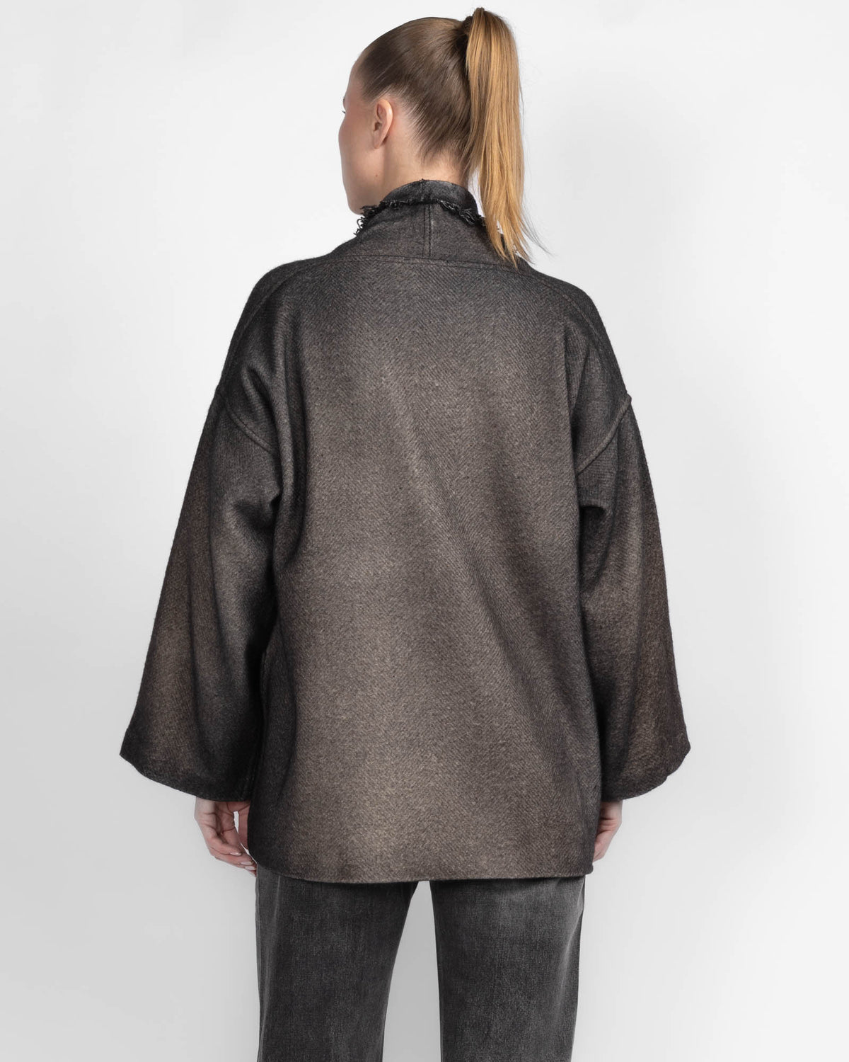 Shawl Fringe Jacket
