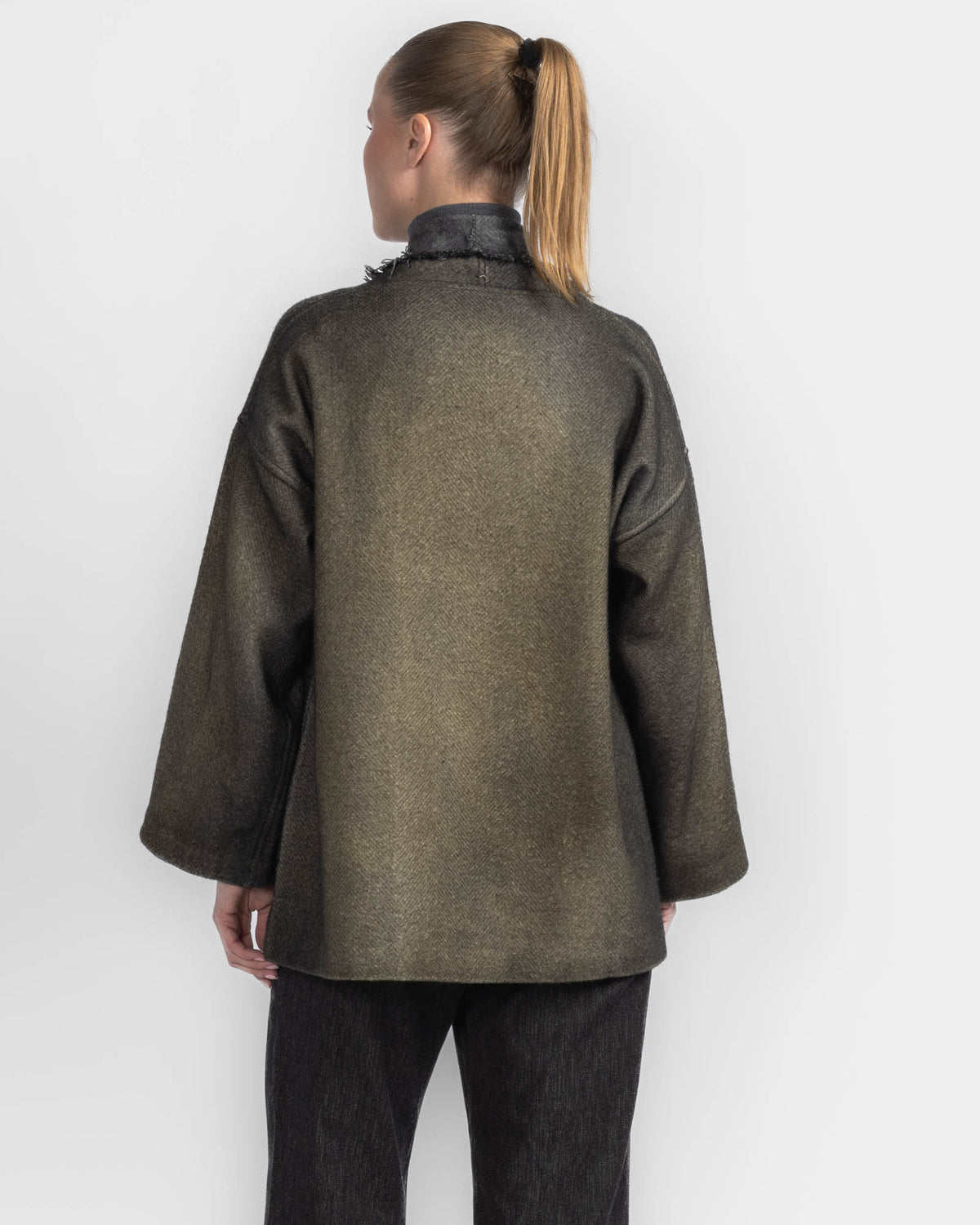 Shawl Fringe Jacket