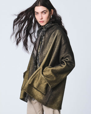 Shawl Fringe Jacket