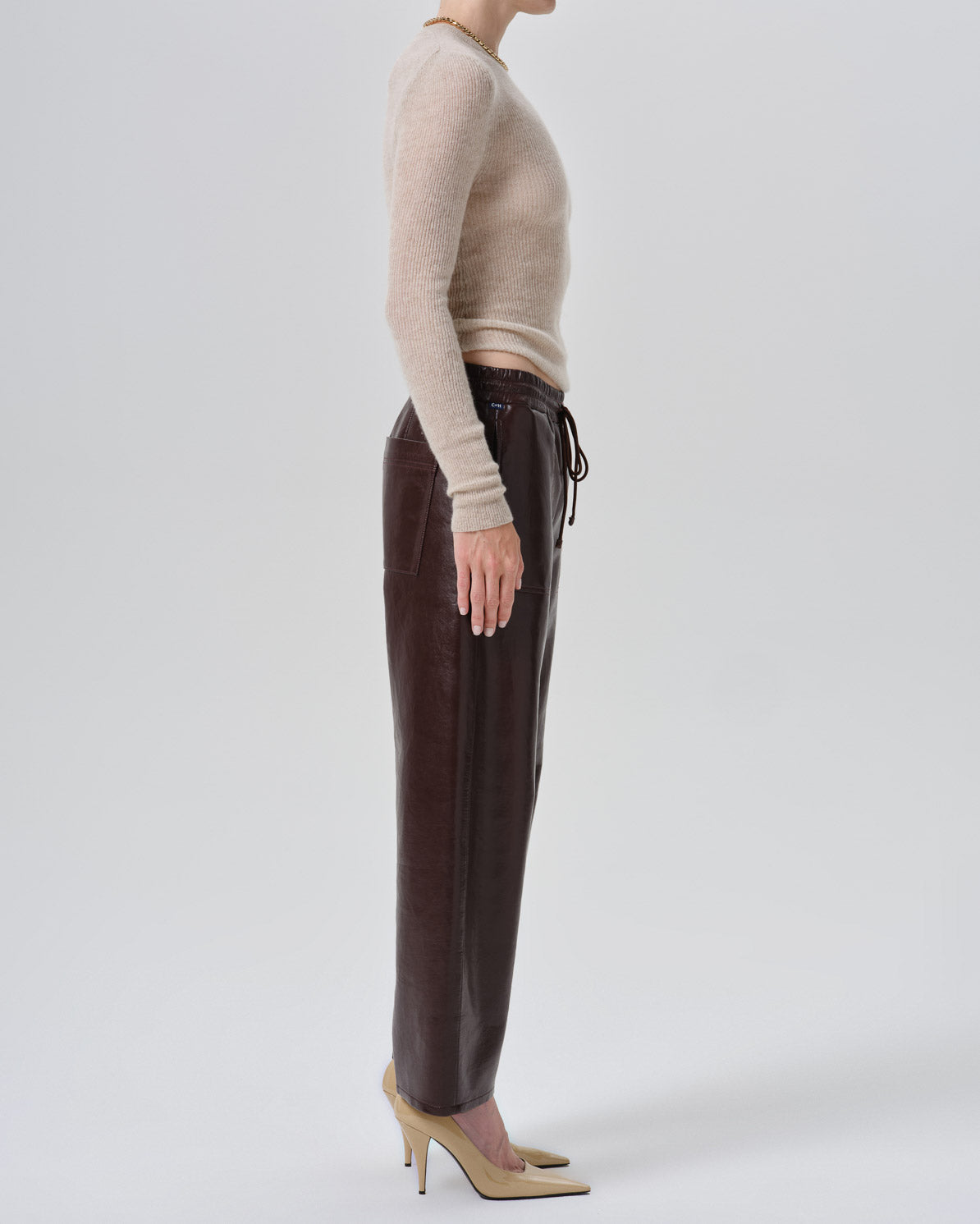 Rework Recycled Leather Pant