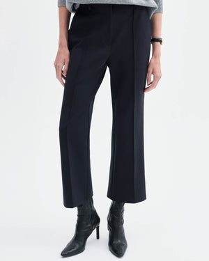 Pantalon court évasé