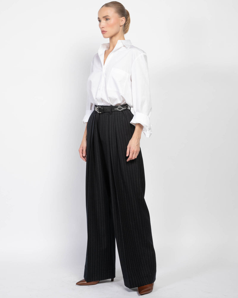 Pinstripe Trousers