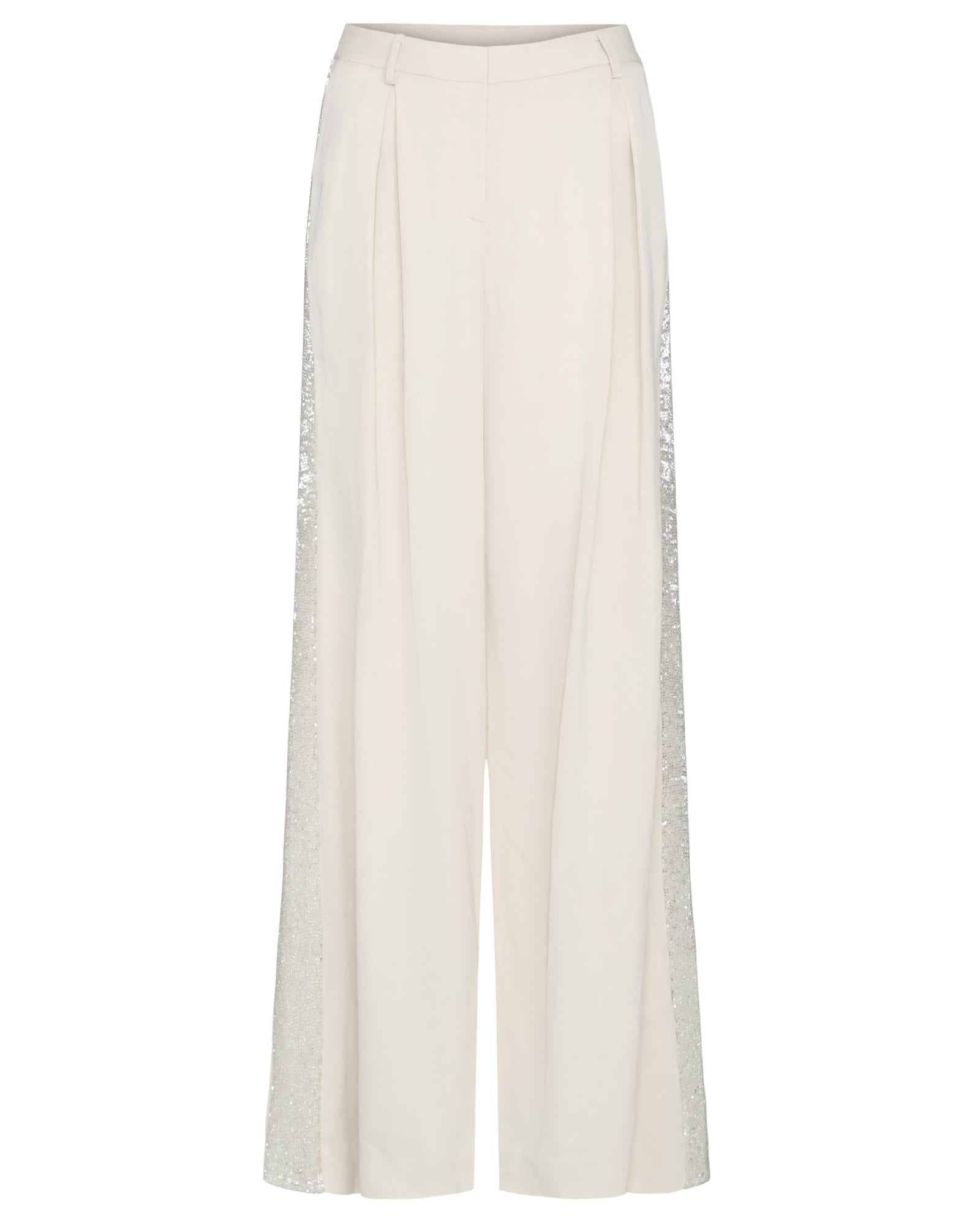 Sullivan avec un pantalon à rayures de smoking