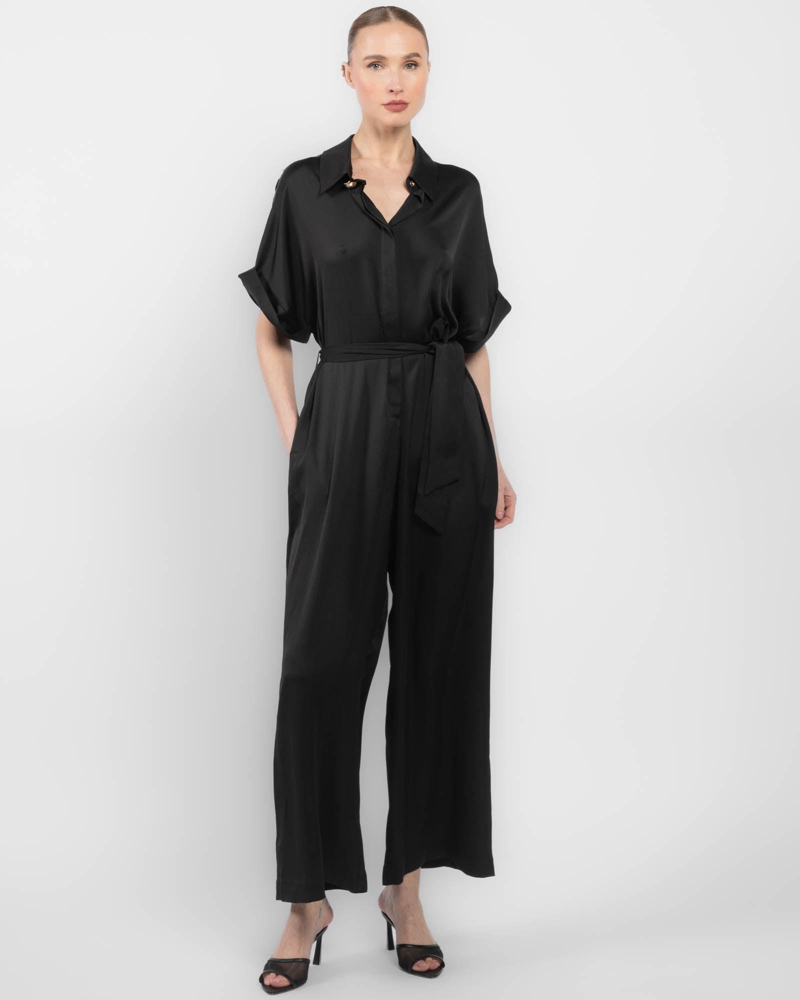 Plisse Jumpsuit