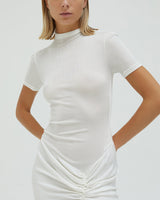 Ruched Tee Gown
