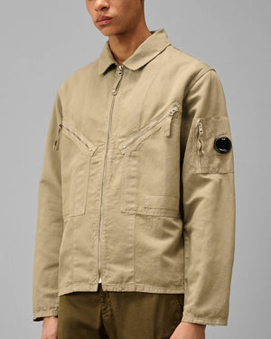 Surchemise entièrement zippée