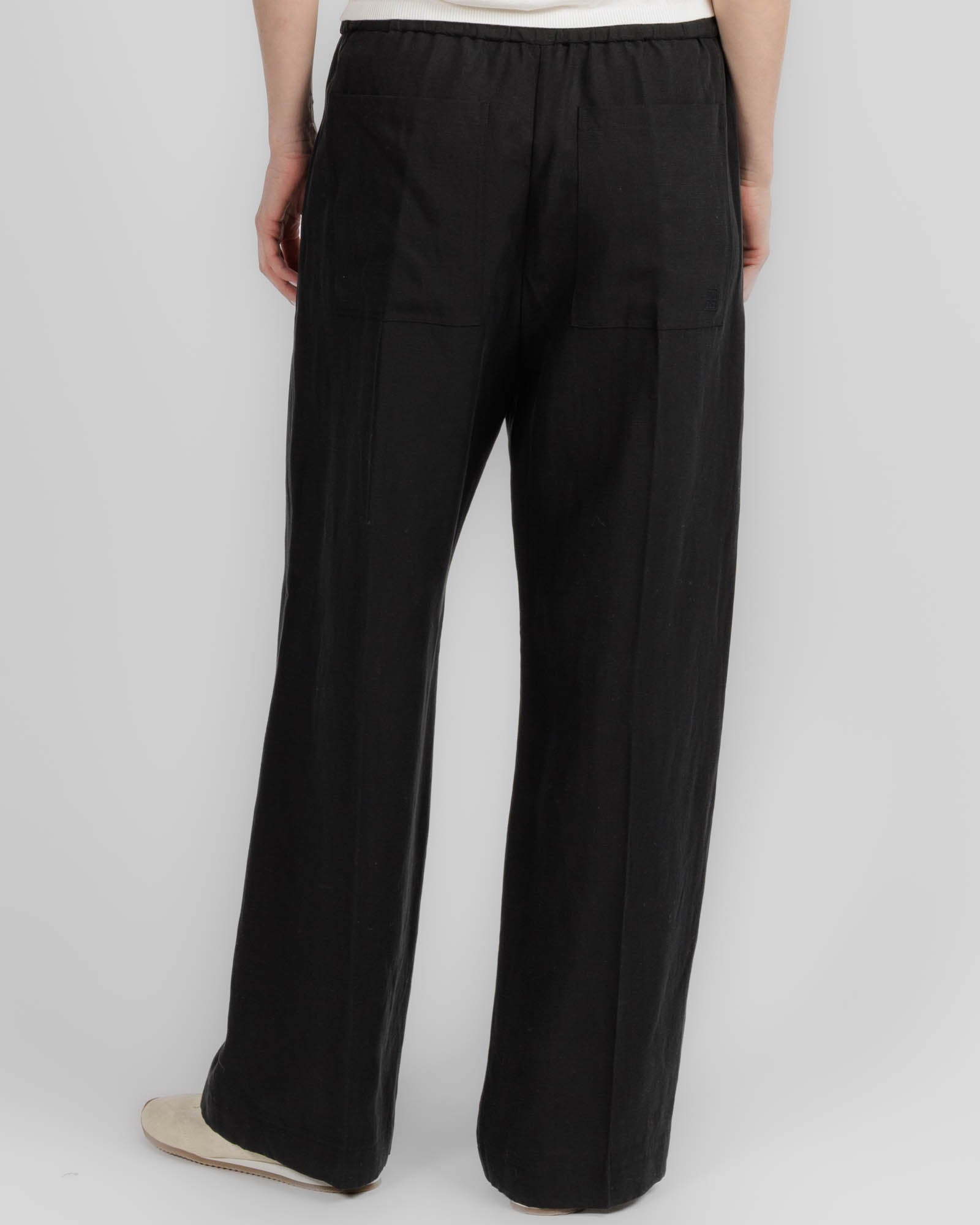 Fluid Drawstring Trousers