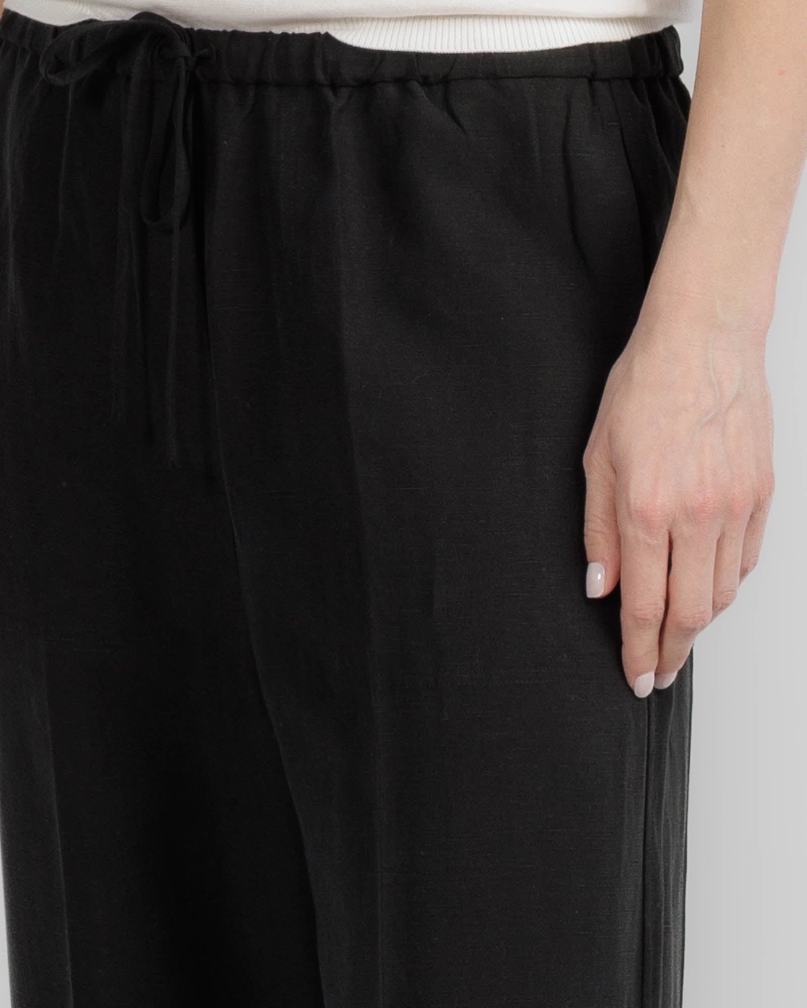Fluid Drawstring Trousers