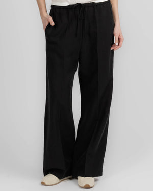 Fluid Drawstring Trousers