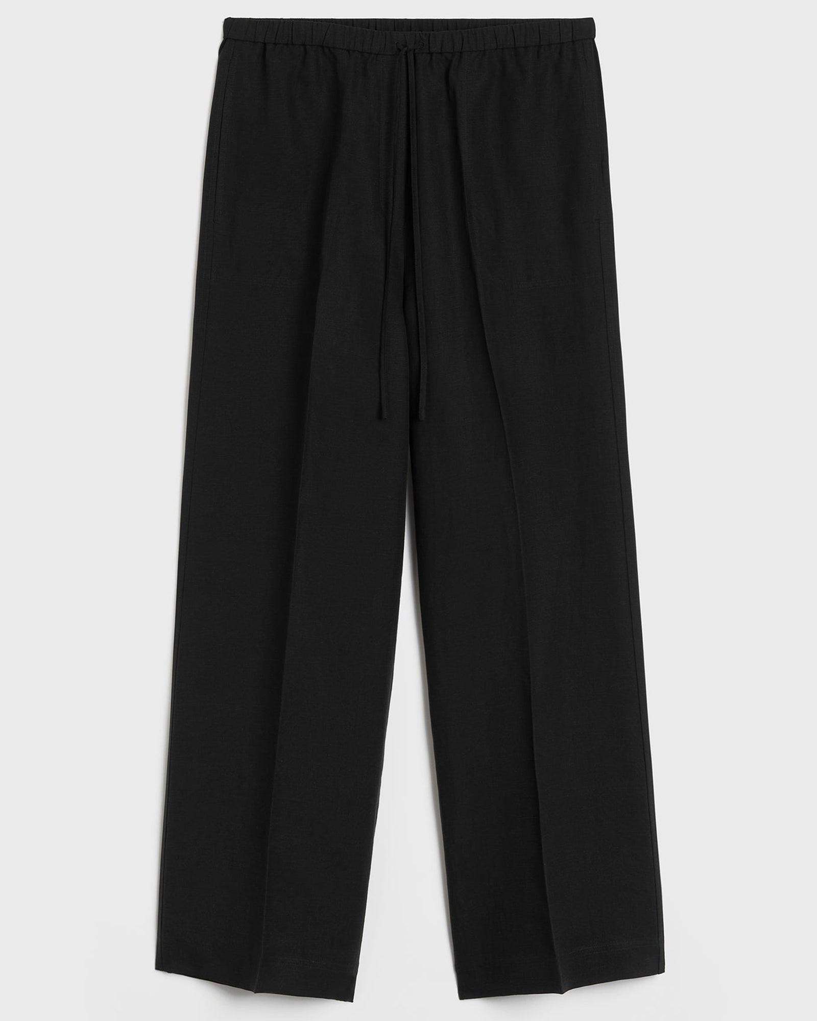 Fluid Drawstring Trousers