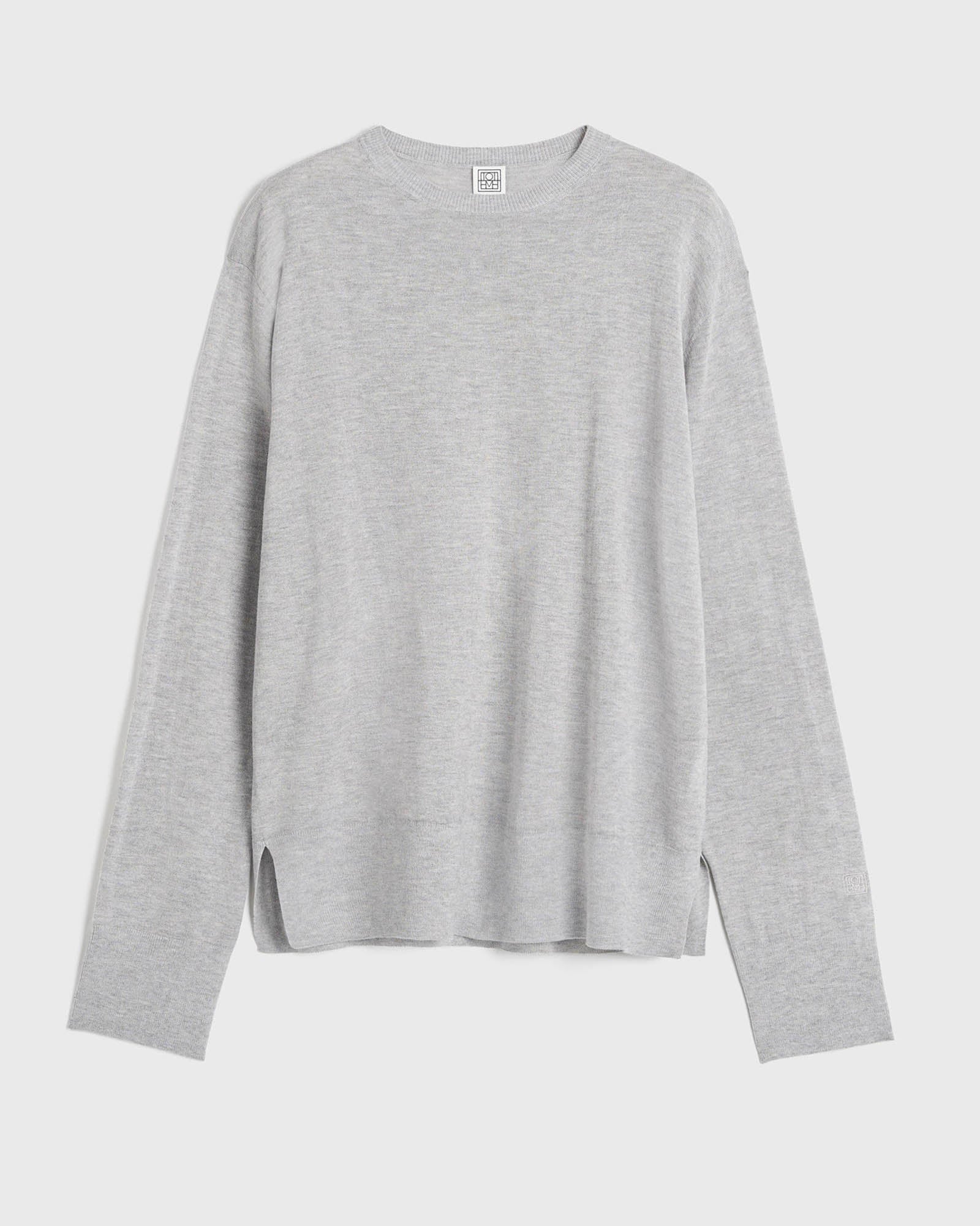 Crewneck Silk Cashmere Knit