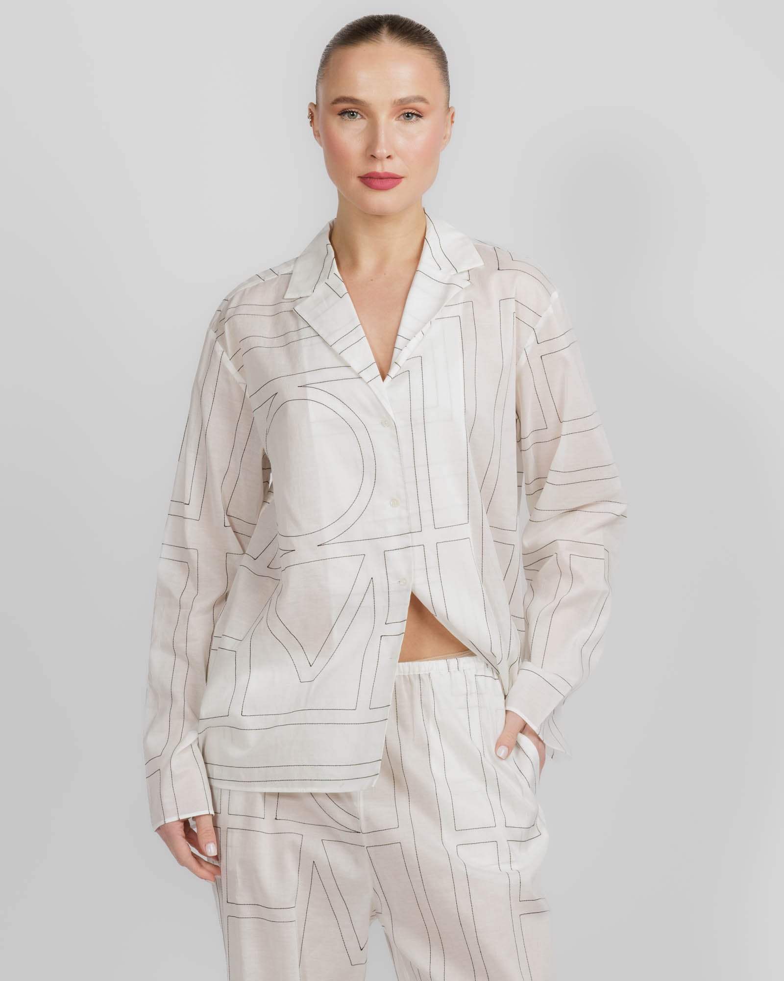 Monogram PJ Top