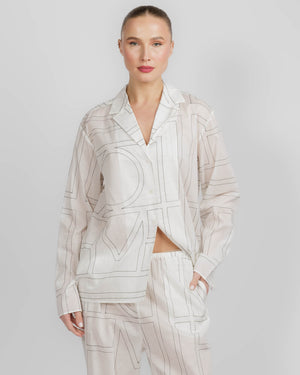 Monogram PJ Top