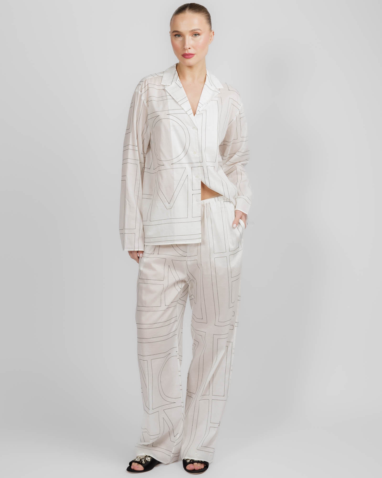 Monogram PJ Top