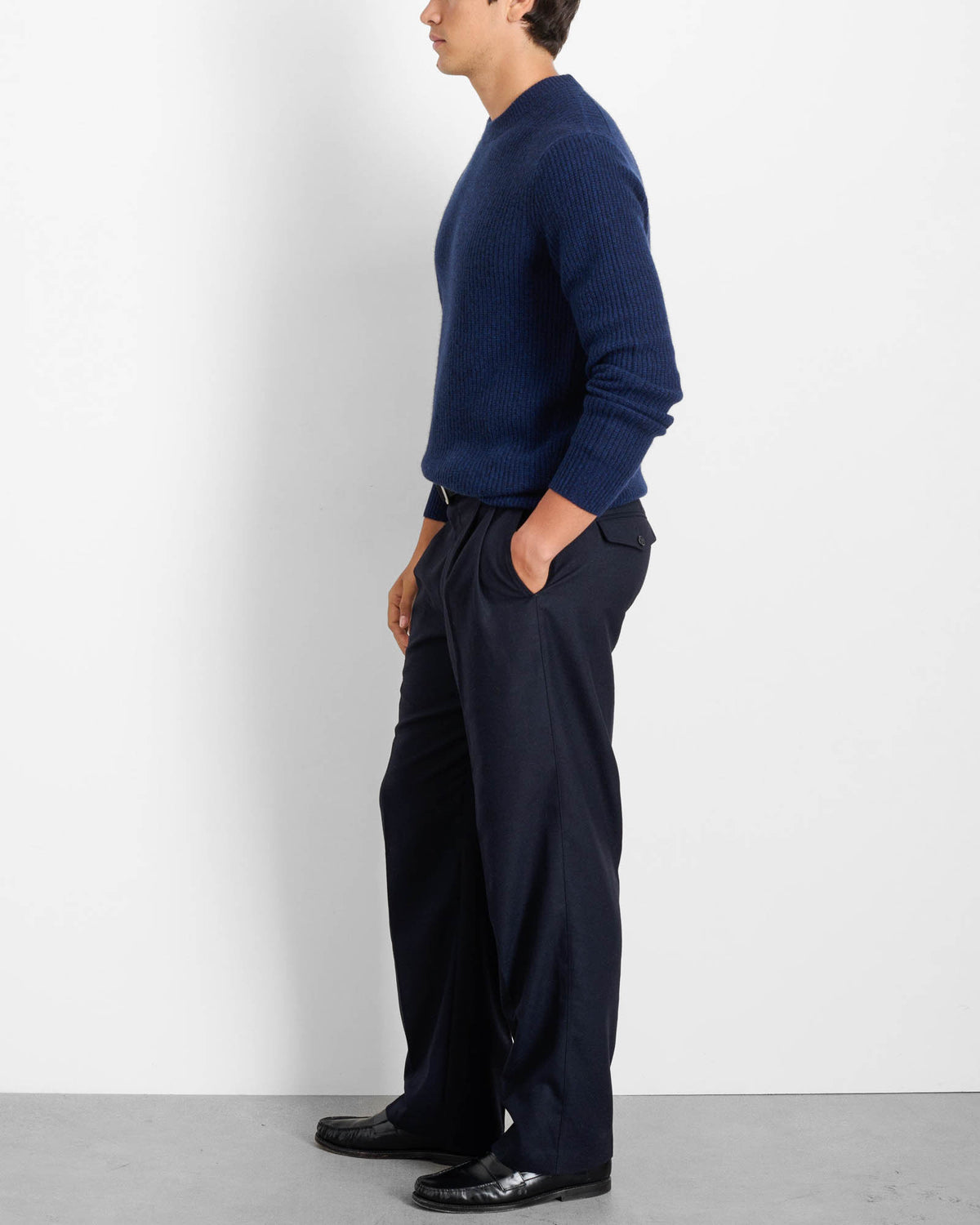 Jordan Sweater in Washed Cashmere
