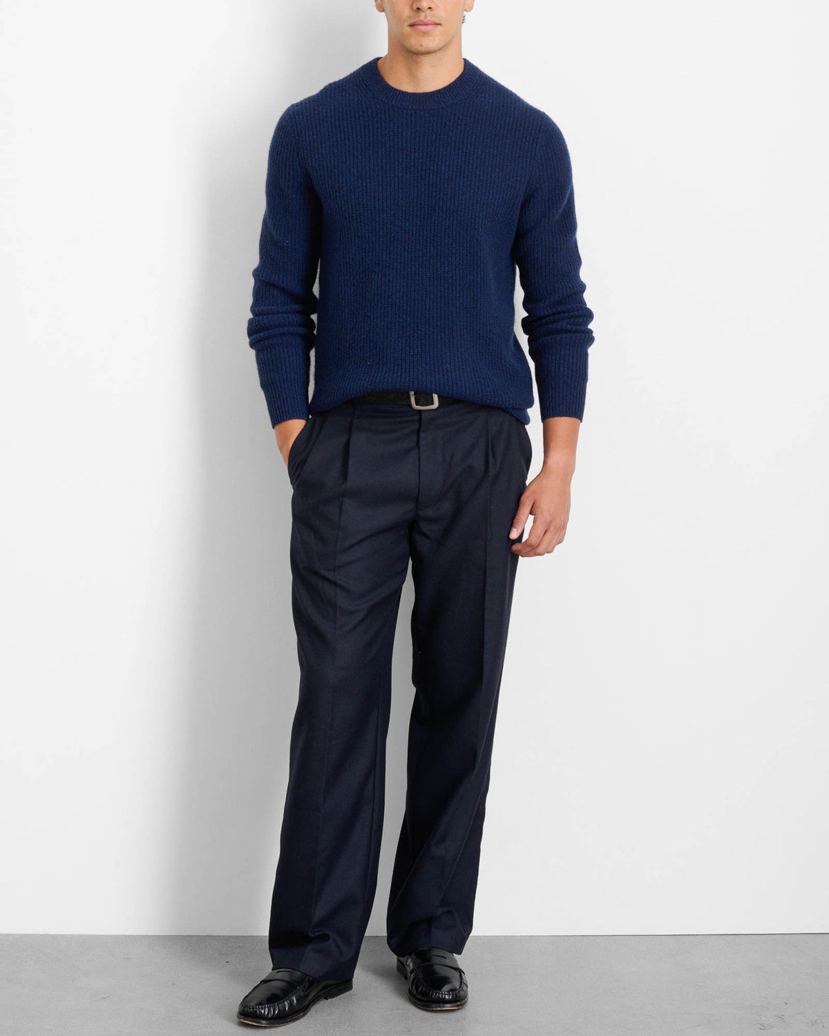 Jordan Sweater in Washed Cashmere