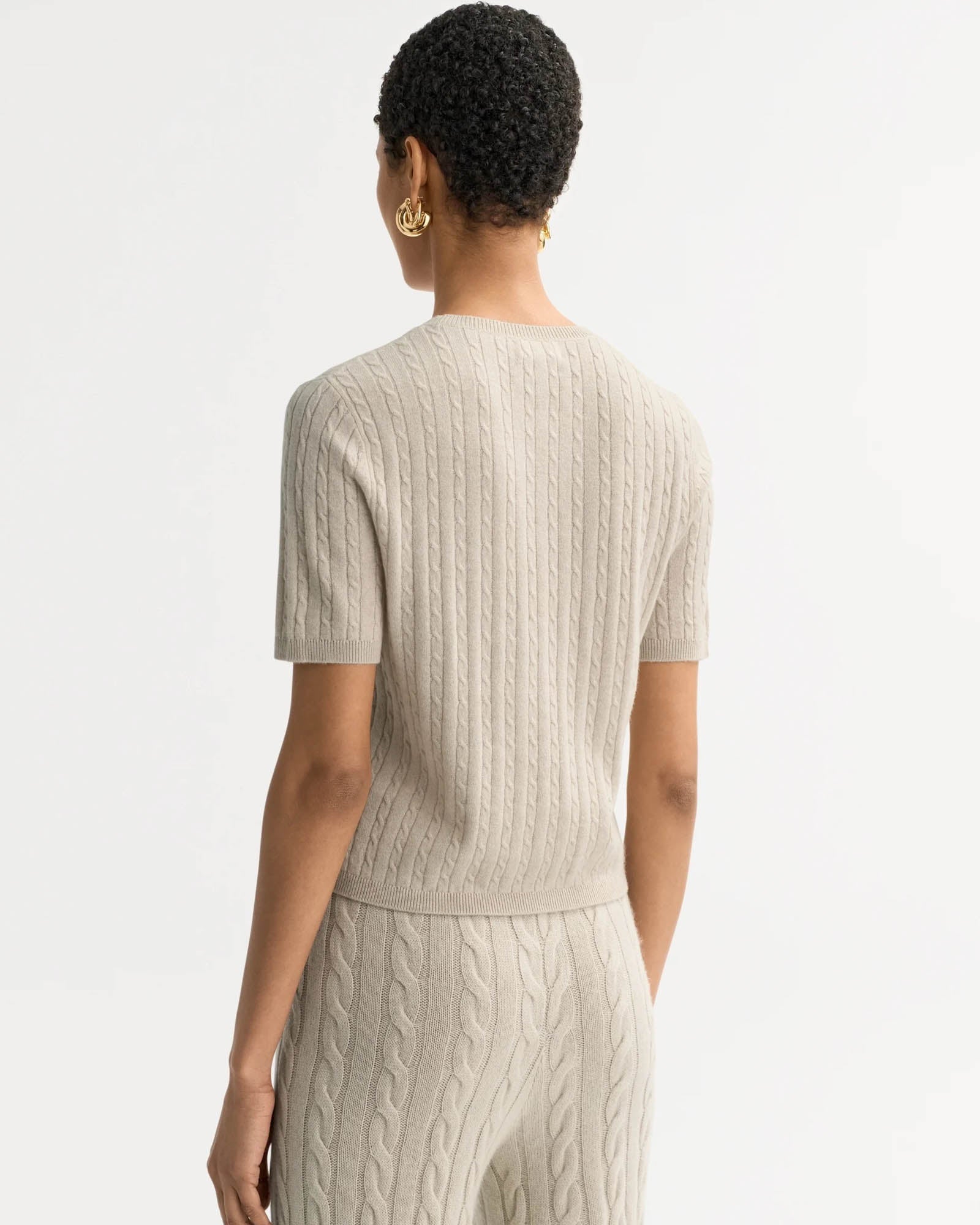 Cable Knit Top