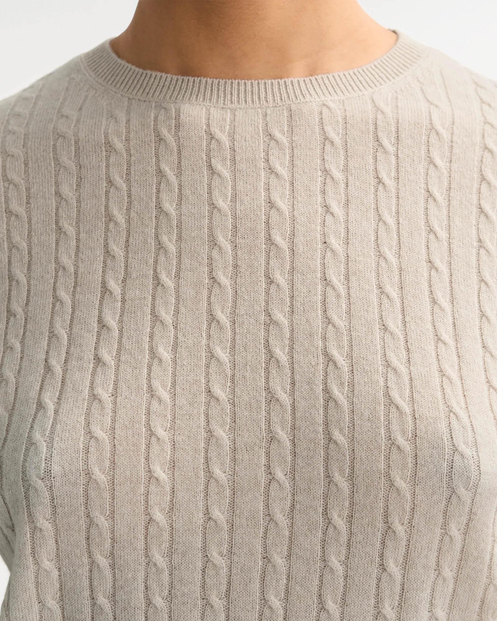 Cable Knit Top