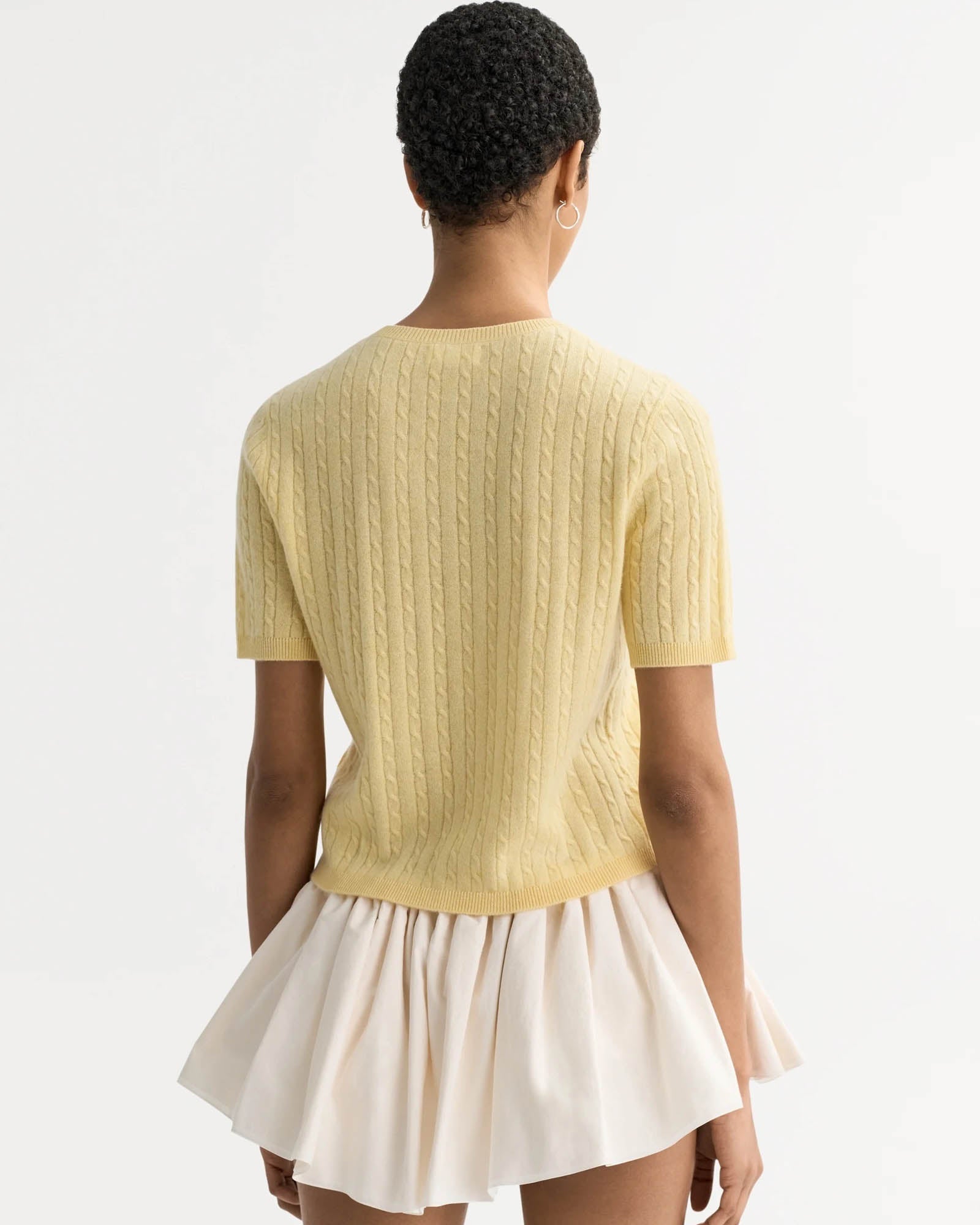 Cable Knit Top