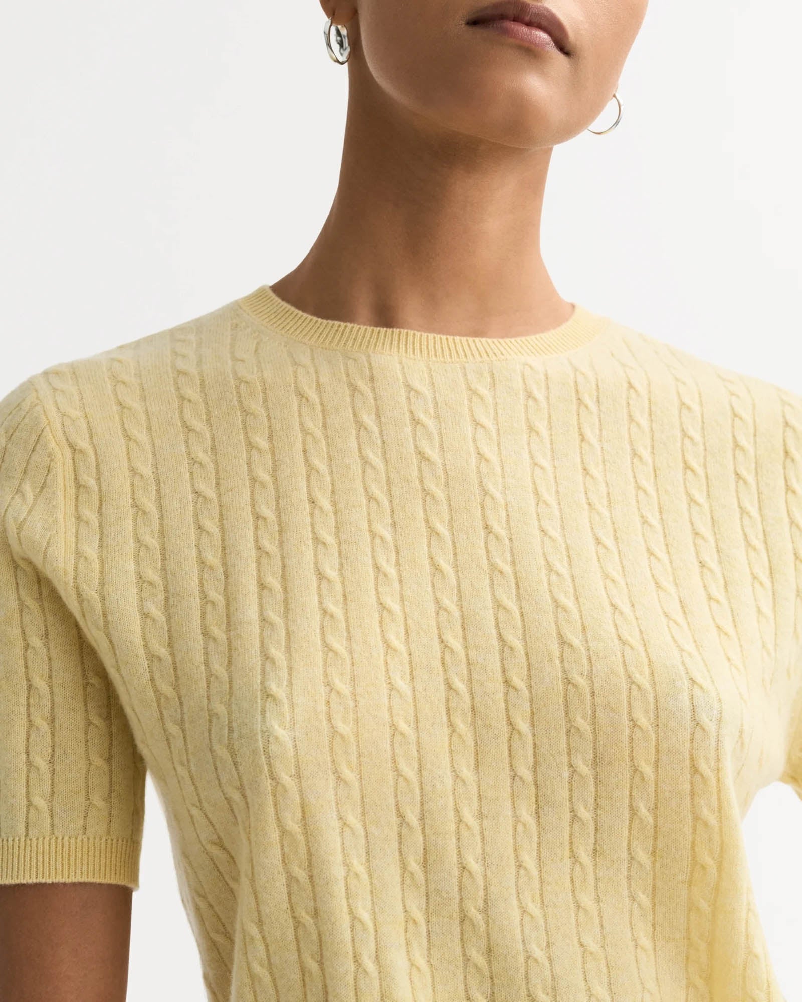 Cable Knit Top