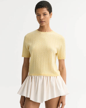 Cable Knit Top