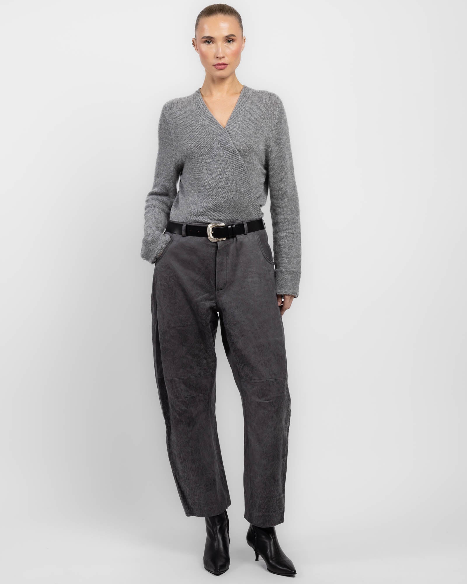 Pantalon en cuir Vasp