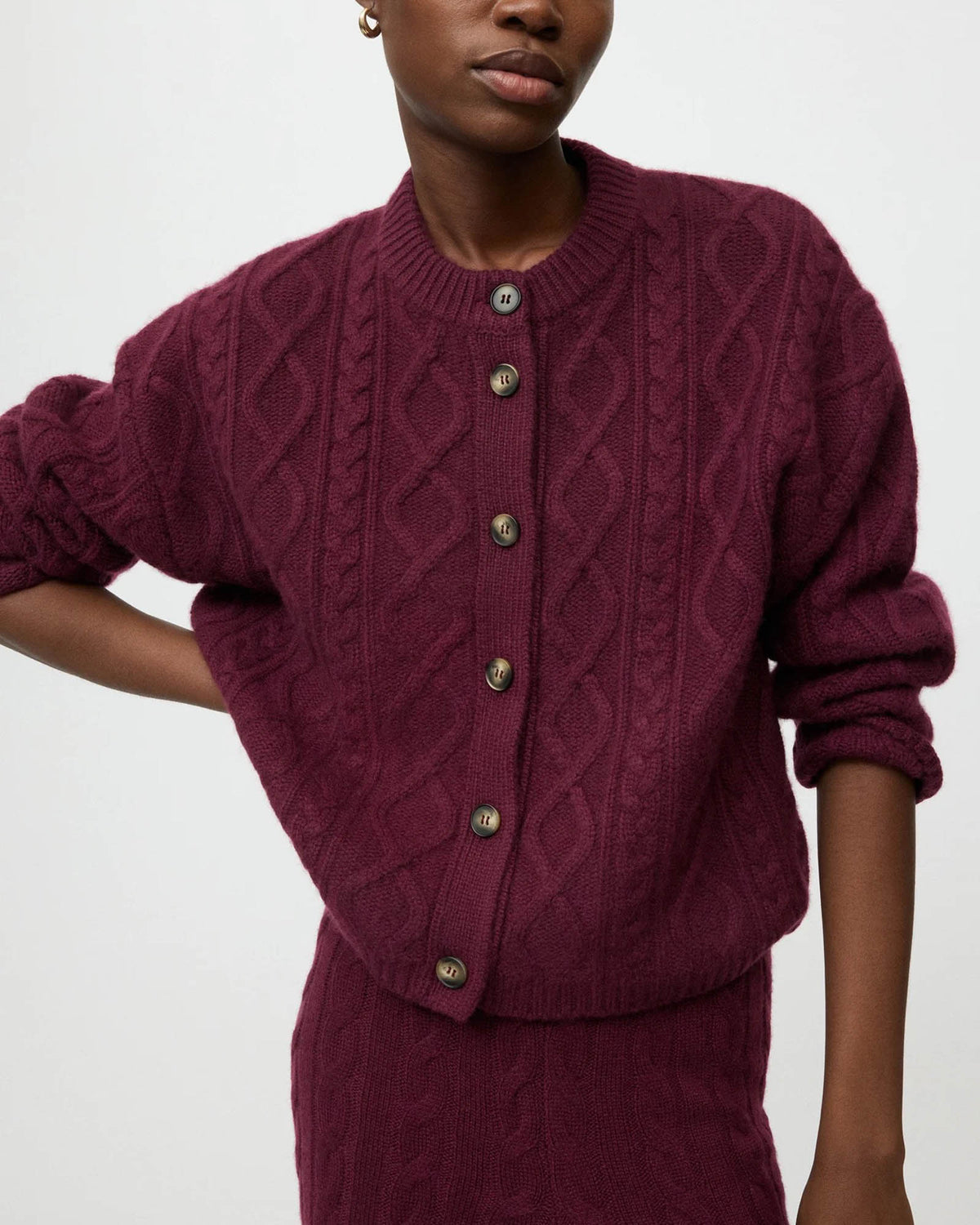 Cable Knit Cardigan