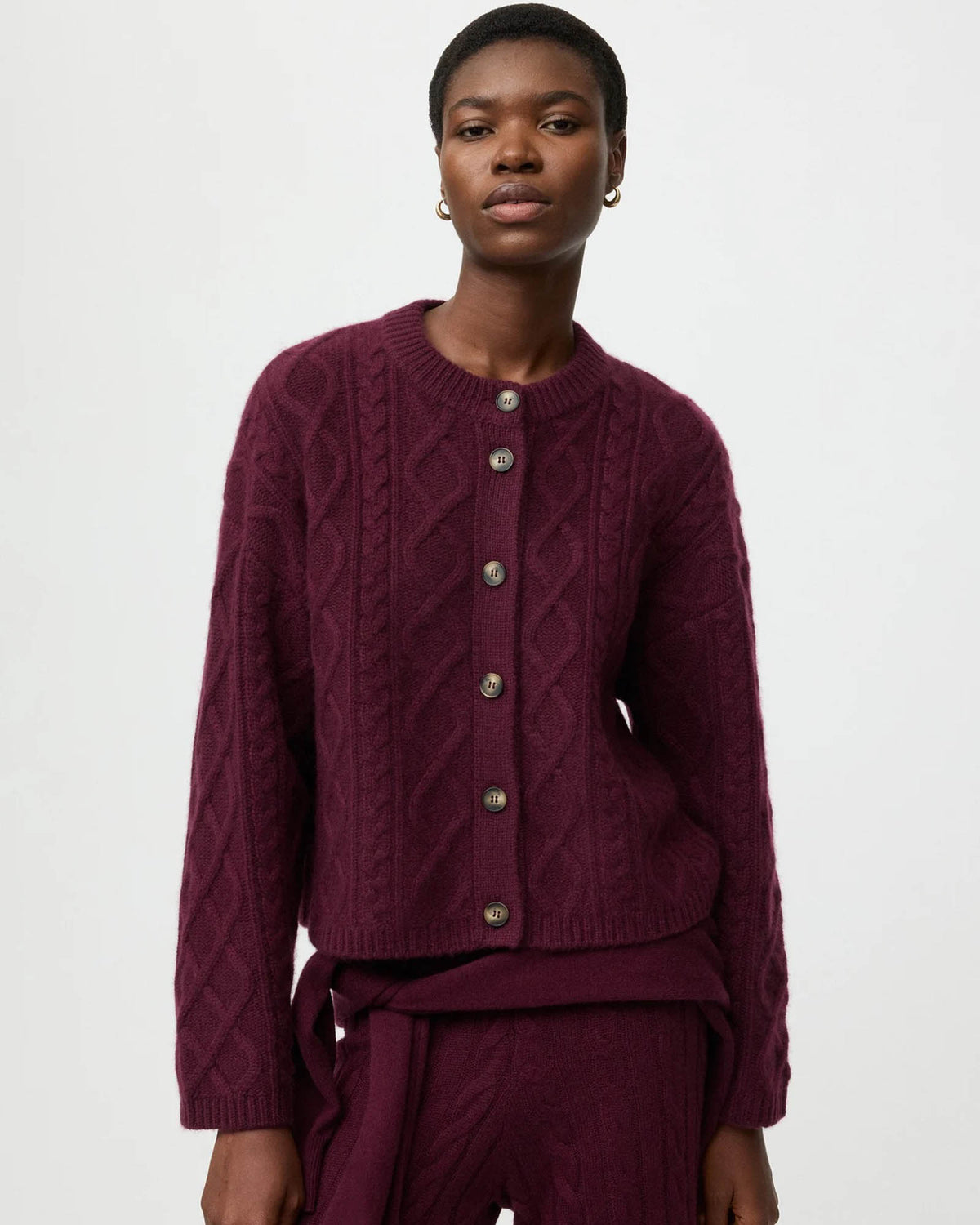 Cable Knit Cardigan