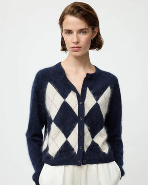 Argyle Cardigan