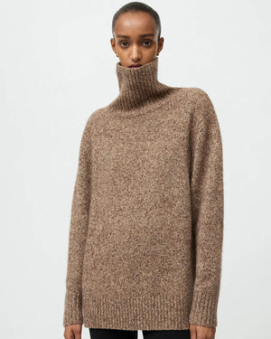 Marl Turtleneck