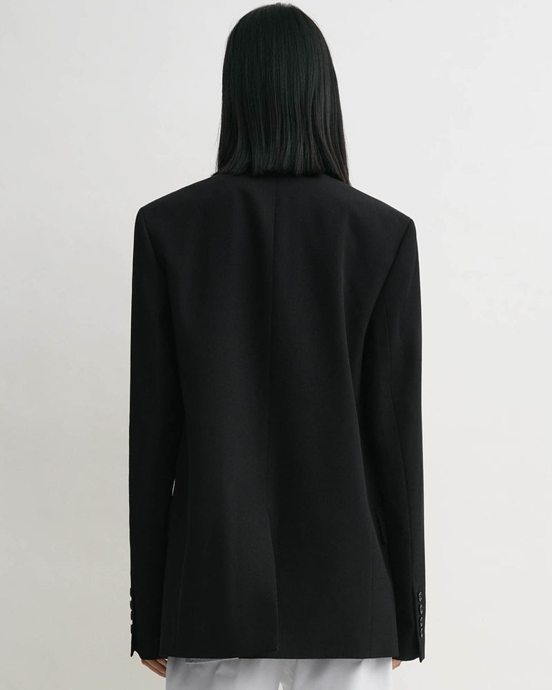 Raw Lapel Jacket