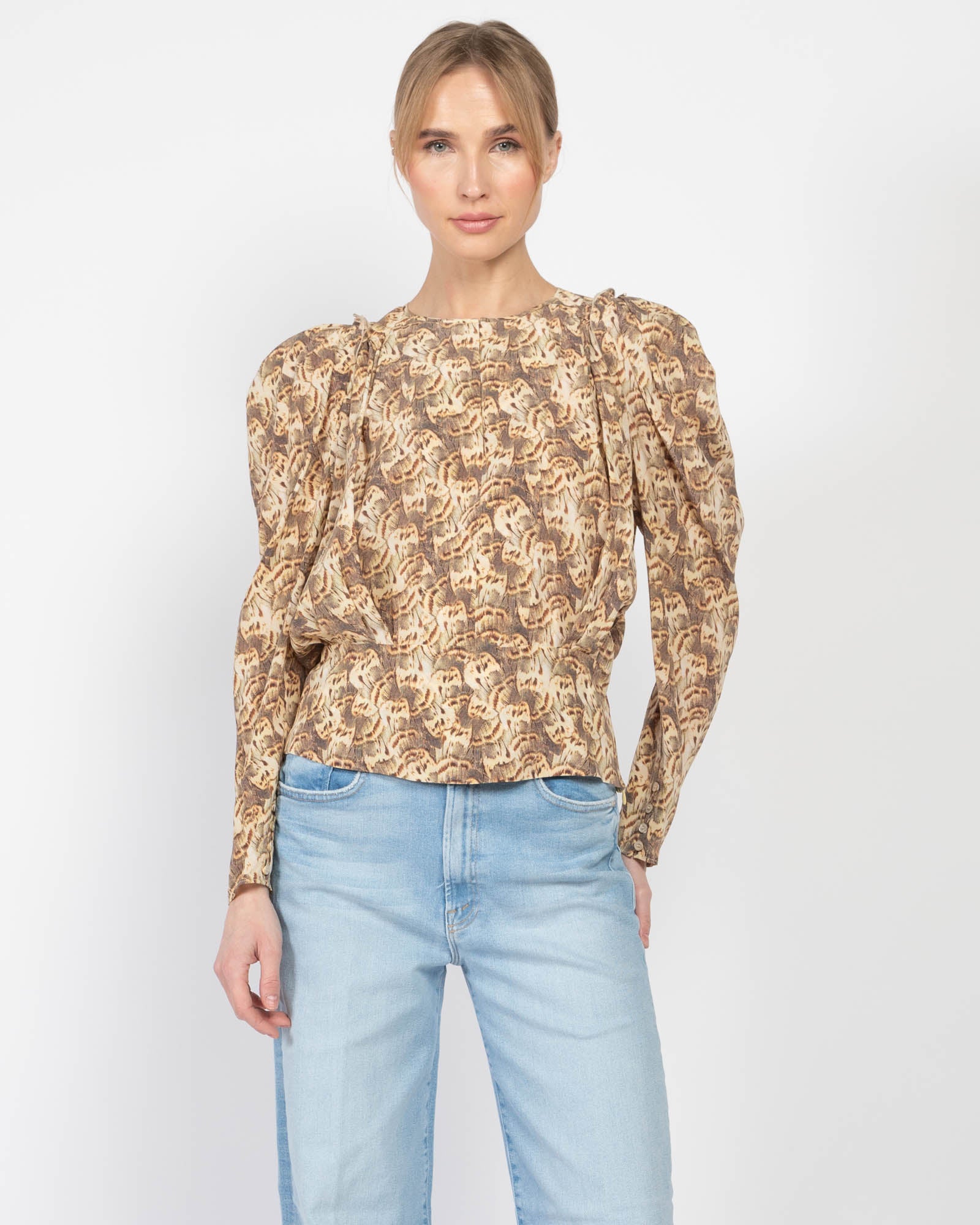【ISABELMARANT】ZARGA TOP NATURAL長袖カットソー ISABEL MARANT Zarga Top