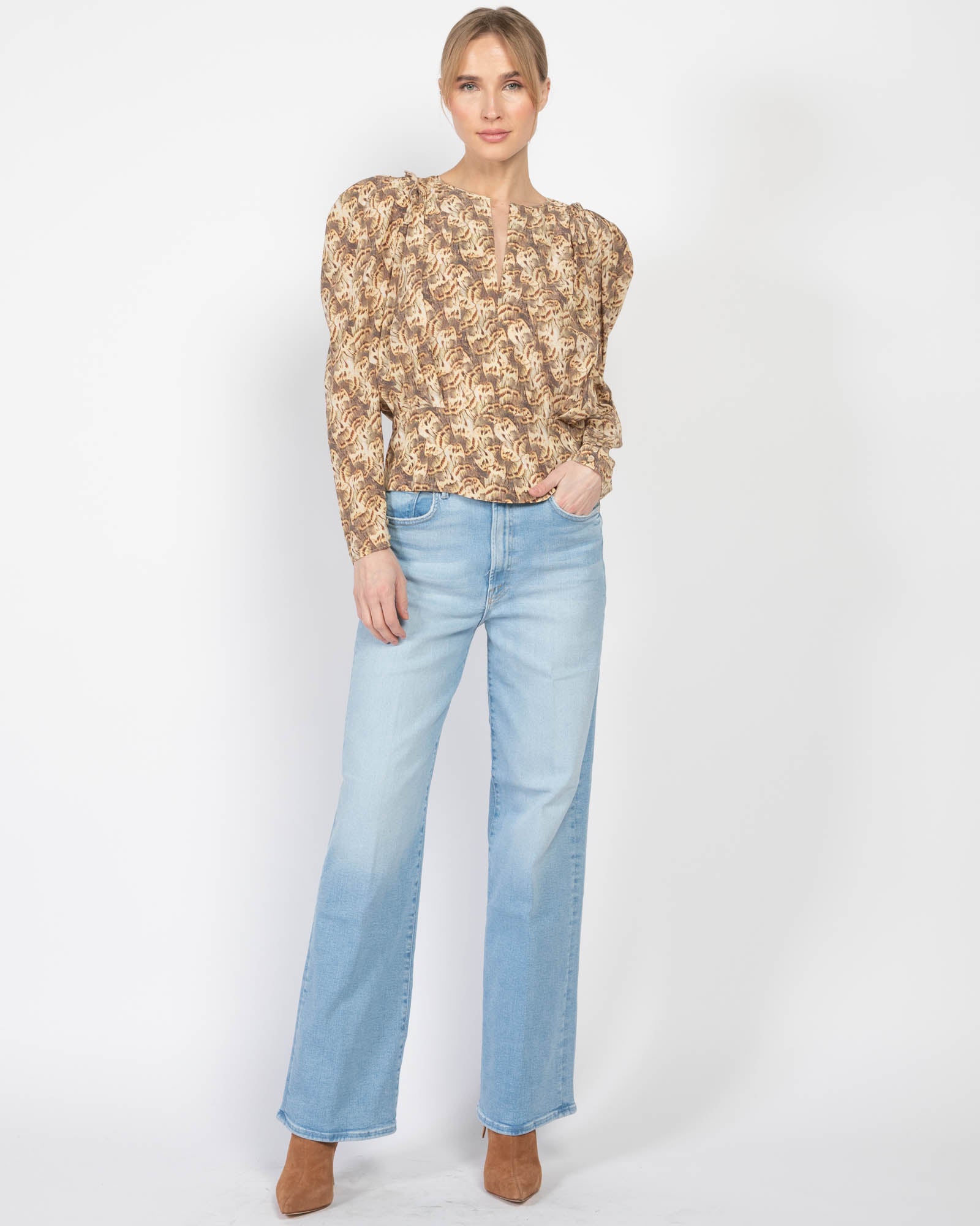【ISABELMARANT】ZARGA TOP NATURAL長袖カットソー ISABEL MARANT Zarga Top