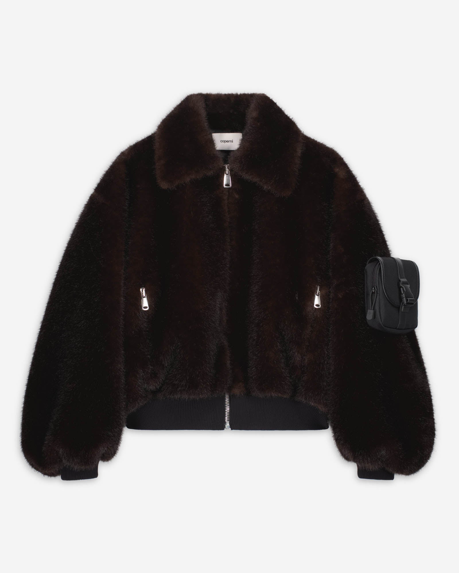 Faux Fur Bomber Jacket