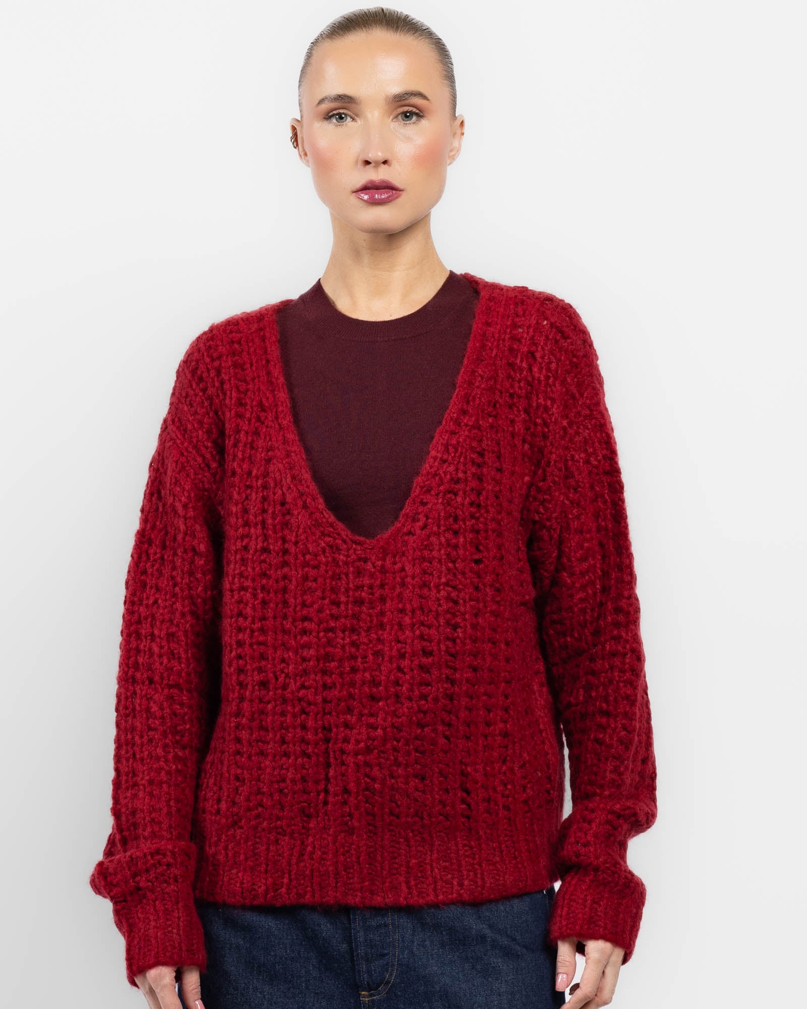 Ensemble gilet et pull