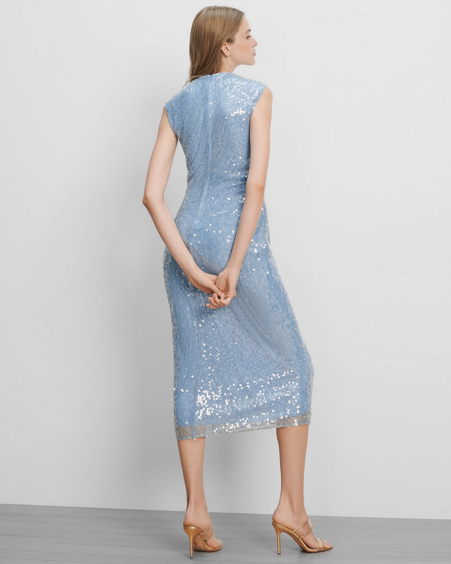 Kimberly Sequin Midi Dress