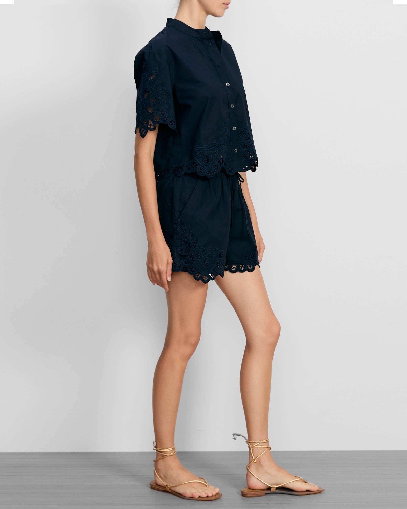 Vivaldi Lace-Trim Short