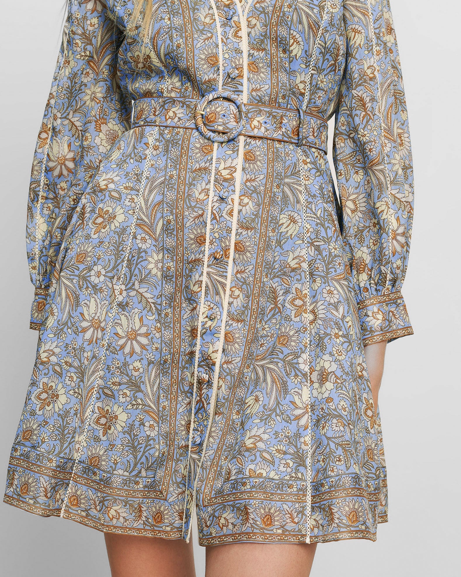 Kumar Belted Mini Dress