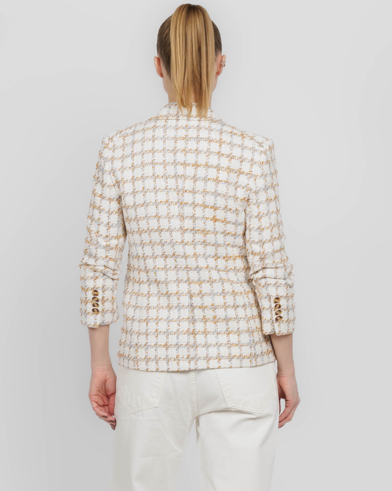 Ryland Dickey Double-Breasted Blazer