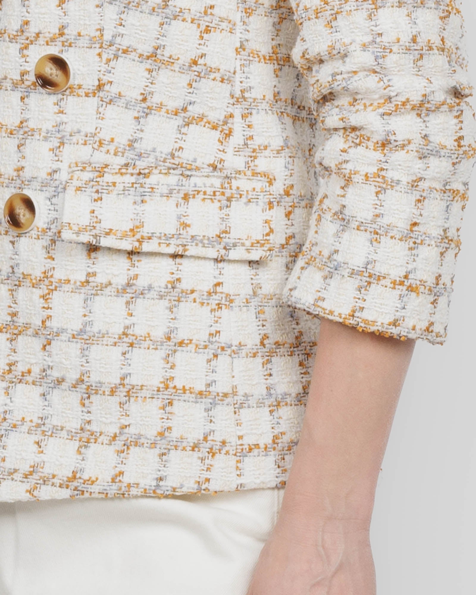Ryland Dickey Double-Breasted Blazer