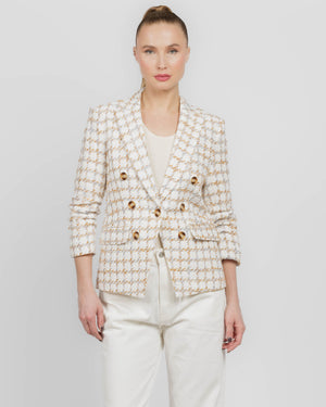 Ryland Dickey Double-Breasted Blazer