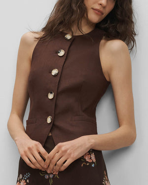 Hartwell Linen Vest