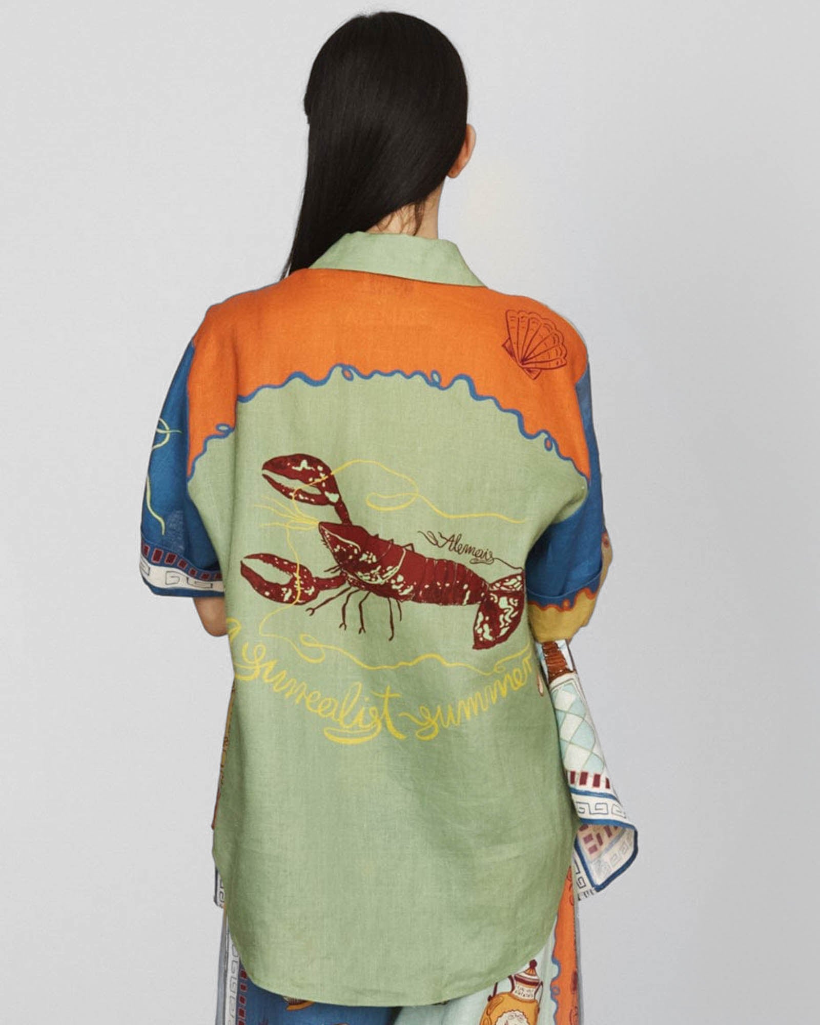 Chemise d'été surréaliste