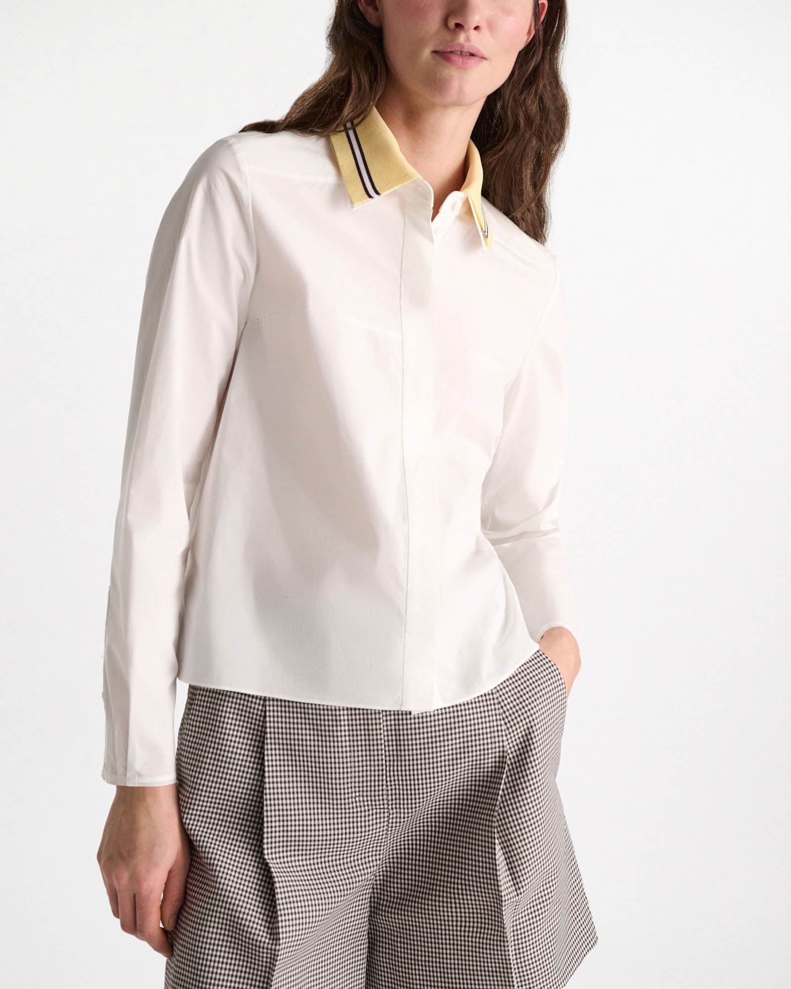 Poplin Power Blouse