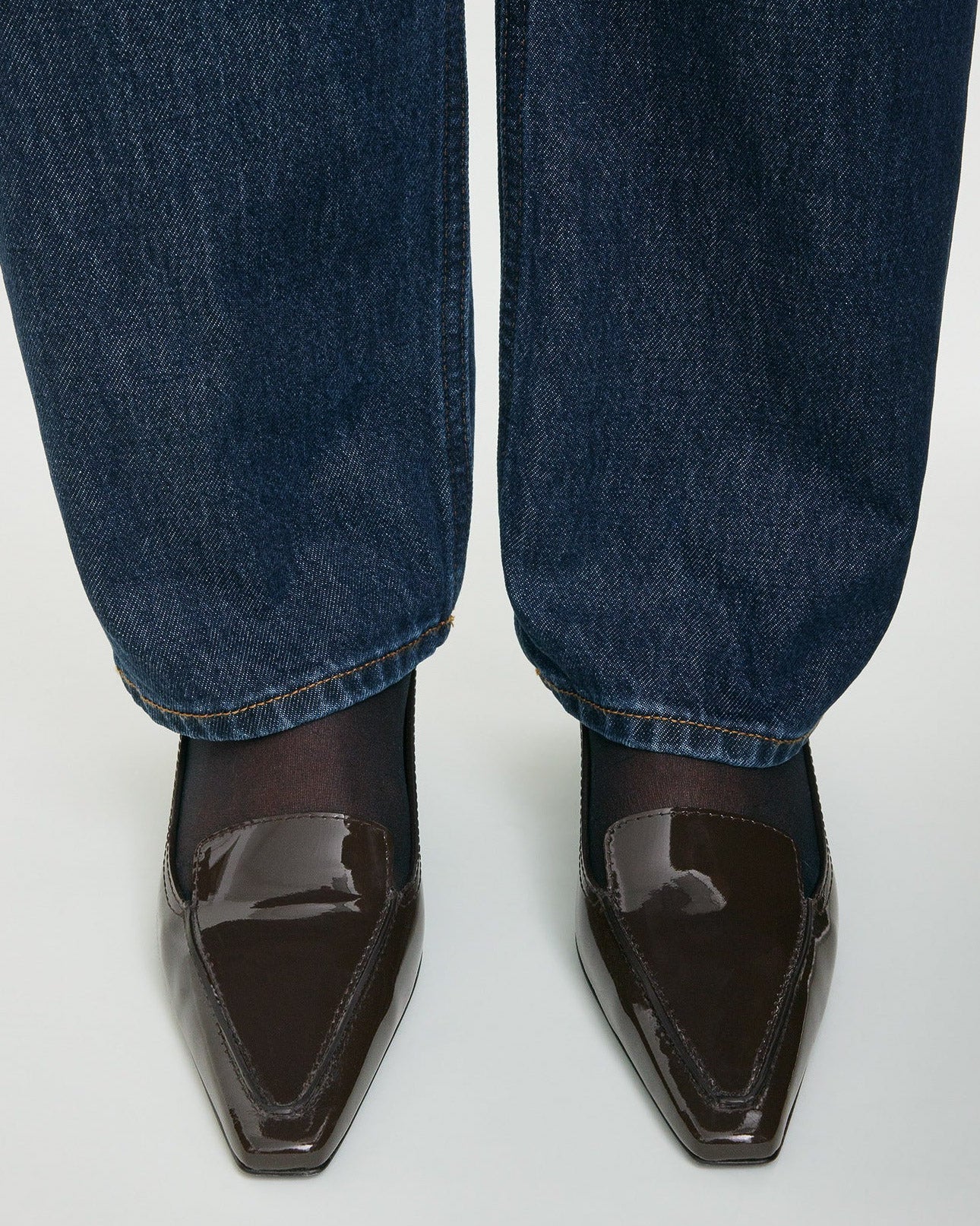Patent Loafer Pumps