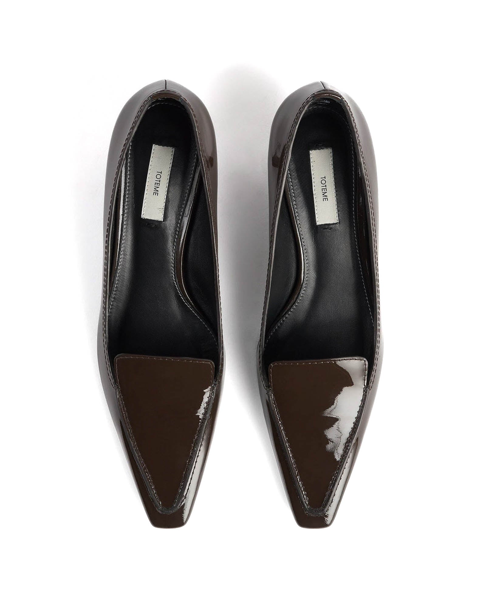 Patent Loafer Pumps