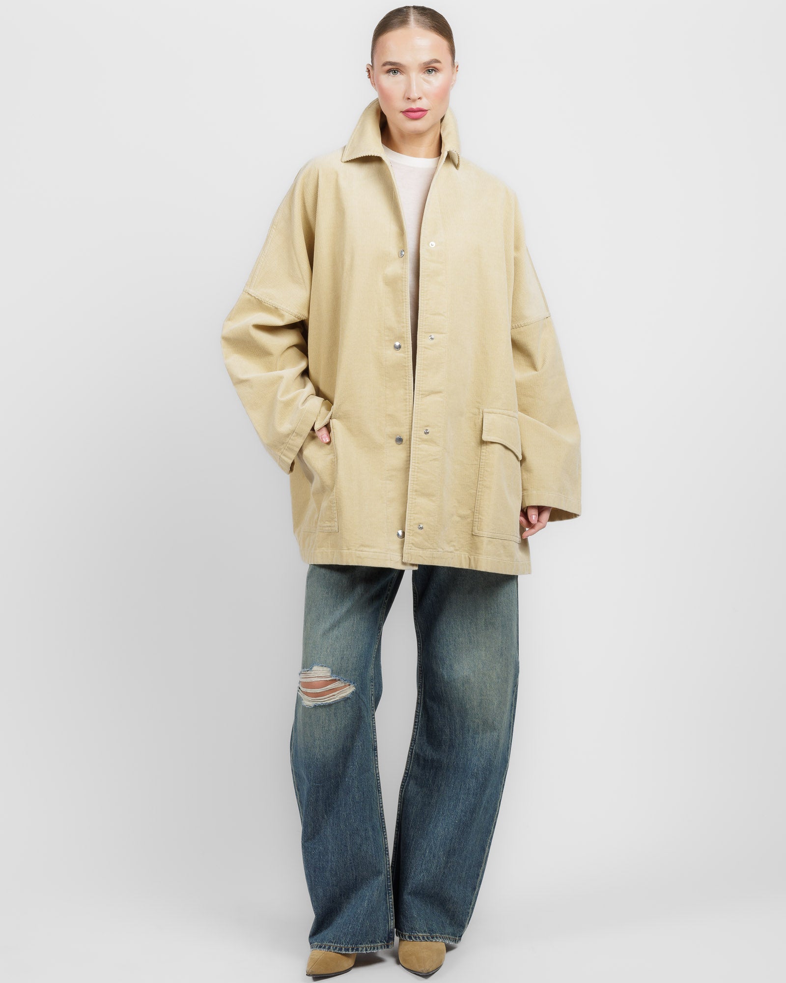 Cord Overshirt Jacket
