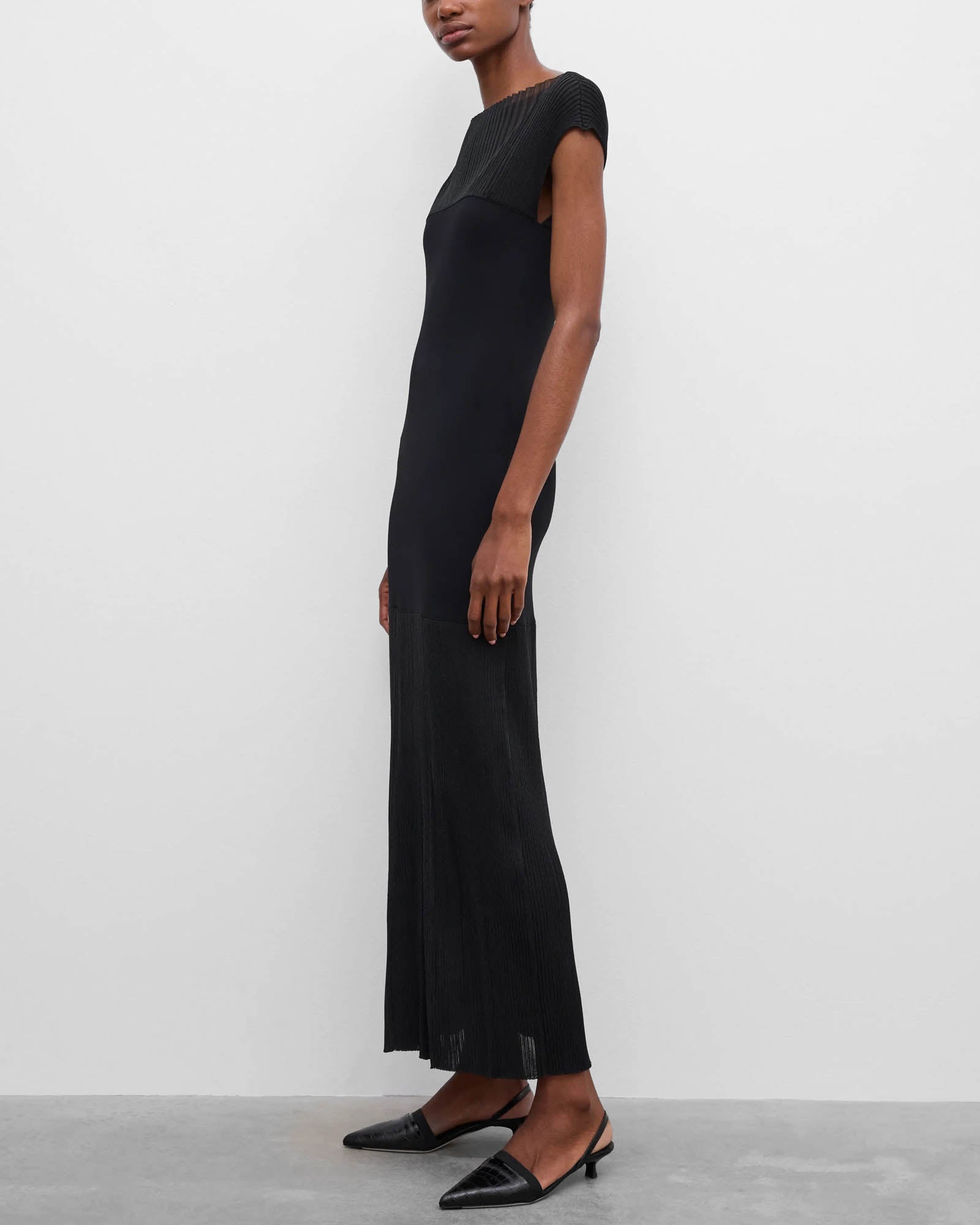 Contrast Dress